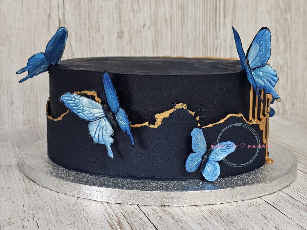 Butterfly Cake Blue